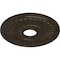 Ekena Millwork Melonie Ceiling Medallion (Canopies up to 6 3/8"), 16"OD x 3 5/8"ID x 3/4"P, Stone Hearth Crackle CM16MLSHC - alternate 2